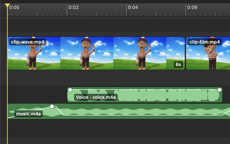 Audio in PictureWriter